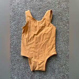Kate Quinn Tan One-Piece Swimsuit